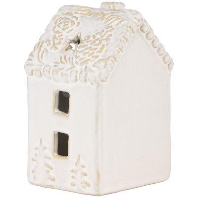 Фигурка "ДОМИК" с led-подсветкой коллекция "PINE CONES", 8,3*7,5*12,5 см BRONCO 230-521-2