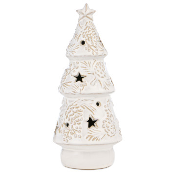 Фигурка "ЕЛКА" с led-подсветкой коллекция "PINE CONES", 10*10*22,5 см BRONCO 230-532-1