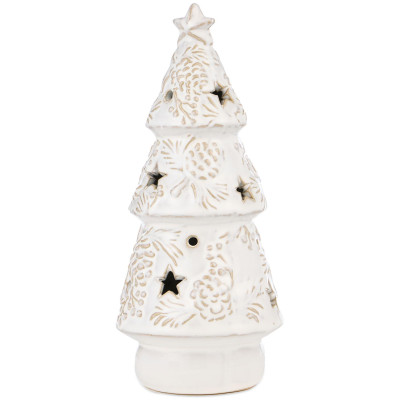 Фигурка "ЕЛКА" с led-подсветкой коллекция "PINE CONES", 10*10*22,5 см BRONCO 230-532