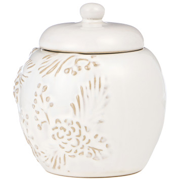 Сахарница коллекция "PINE CONES", 11,2*11,2*12,5 см, 400 мл BRONCO 230-542-1