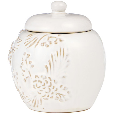 Сахарница коллекция "PINE CONES", 11,2*11,2*12,5 см, 400 мл BRONCO 230-542-1