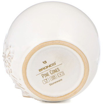Сахарница коллекция "PINE CONES", 11,2*11,2*12,5 см, 400 мл BRONCO 230-542-2