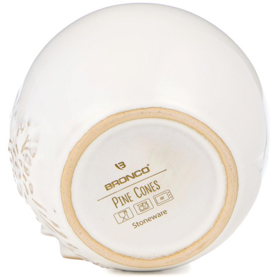 Сахарница коллекция "PINE CONES", 11,2*11,2*12,5 см, 400 мл BRONCO 230-542-2