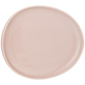 Тарелка закусочная " FUSION" 23*20, 5см, пудровая (мал=2шт./кор=24шт.) BRONCO 263-1004