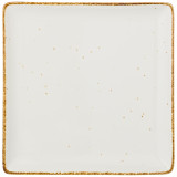 Тарелка обеденная квадратная " NATURE" 25, 5 см (мал=3шт./кор=12шт.) BRONCO 263-1021