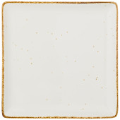 Тарелка обеденная квадратная " NATURE" 25, 5 см (мал=3шт./кор=12шт.) BRONCO 263-1021