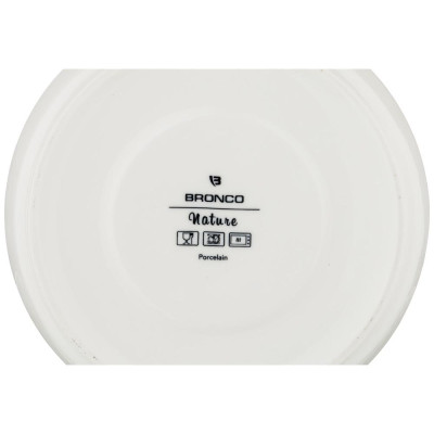 Чайная пара "NATURE" 300 мл, оранжевый (мал=2/кор=24наб.) BRONCO 263-1032-1