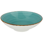 Салатник "NATURE" 900мл 21*6,5см, бирюзовый (мал=2/кор=16шт.) BRONCO 263-1034