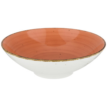 Салатник "NATURE" 900мл 21*6,5см, оранжевый (мал=2/кор=16шт.) BRONCO 263-1035