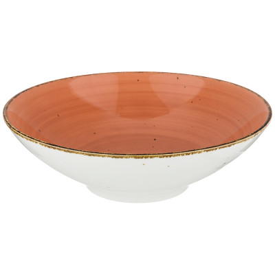 Салатник "NATURE" 900мл 21*6,5см, оранжевый (мал=2/кор=16шт.) BRONCO 263-1035