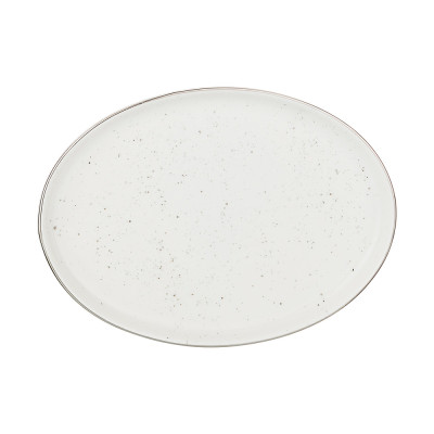 Блюдо овальное " PLATINUM" 20, 5*15см (мал=2шт./кор=36шт.) BRONCO 263-1049