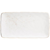 Блюдо прямоугольное "GOLD" 30*16*2,5 см (кор=18шт.) BRONCO 263-1078