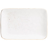 Блюдо прямоугольное "GOLD" 26,5*17,5*3,5 см (кор=18шт.) BRONCO 263-1079