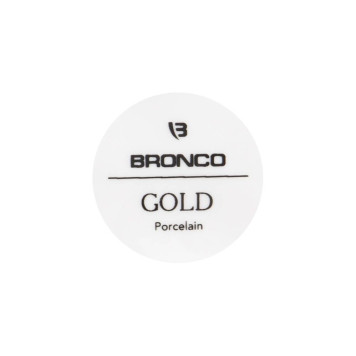 Блюдо прямоугольное "GOLD" 26,5*17,5*3,5 см (кор=18шт.) BRONCO 263-1079-2