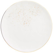 Тарелка обеденная "GOLD" 26 см (кор=18шт.) BRONCO 263-1080