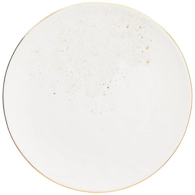 Тарелка закусочная "GOLD" 22 см (кор=24шт.) BRONCO 263-1081