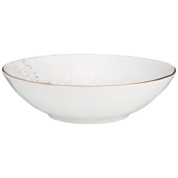 Салатник "GOLD" 22*6 см 1000 мл (кор=16шт.) BRONCO 263-1082