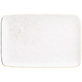 Блюдо прямоугольное "GOLD" 30*20,5*2,5 см (кор=12шт.) BRONCO 263-1084