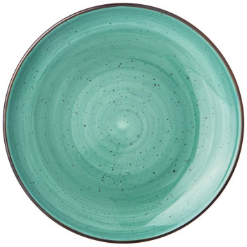 Набор тарелок закусочных "NATURE" 2 шт. 23 см мятный (кор=8наб.) BRONCO 263-1120-1