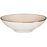 Салатник "NATURE" 21*6 см 750 мл бежевый (кор=16шт.) BRONCO 263-1125