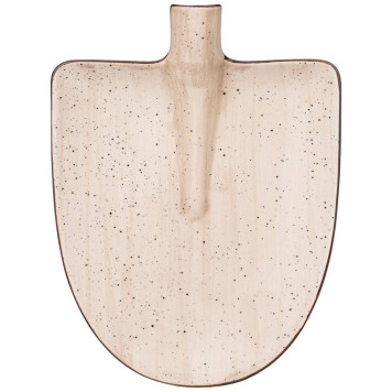 Блюдо сервировочное "NATURE" 29,5*22*6 см бежевое (кор=12шт.) BRONCO 263-1129-1