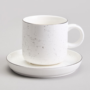 Чайный набор "PLATINUM" на 2 пер. 4 пр. 330 мл (кор=12наб.) BRONCO 263-1152-1