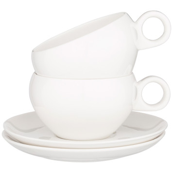 Чайный набор "FUSION" на 2пер. 4пр. 290мл (кор=12наб.) BRONCO 263-1154-2