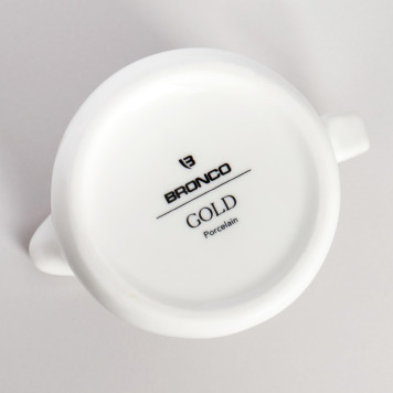 Молочник " GOLD" 250 мл (мал.уп.=4шт./кор=48шт.) BRONCO 263-1166-6