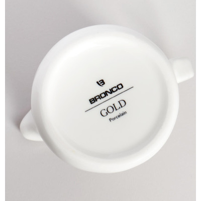 Молочник " GOLD" 250 мл (мал.уп.=4шт./кор=48шт.) BRONCO 263-1166-4