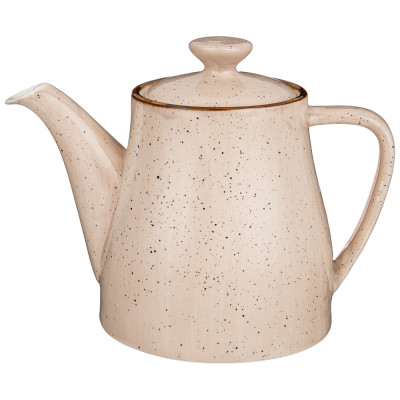 Чайник "NATURE" 1100 мл бежевый (кор=16шт.) BRONCO 263-1174