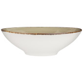 Салатник "NATURE" 900мл 21*6,5см серый (мал=2/кор=16шт.) BRONCO 263-1265