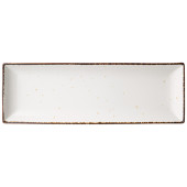 Блюдо "NATURE" прямоугольное 40,5*13,5*2,5 см (кор=12шт.) мал. уп. = 2 шт BRONCO 263-1272