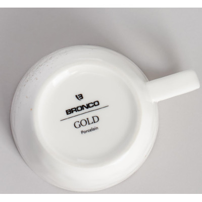 Чайный набор "GOLD" на 2 пер. 4 пр. 200 мл BRONCO 263-1359-9