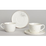 Чайный набор "GOLD" на 2 пер. 4 пр. 200 мл BRONCO 263-1359