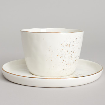 Чайный набор "GOLD" на 2 пер. 4 пр. 200 мл BRONCO 263-1359-1