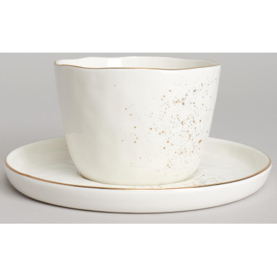 Чайный набор "GOLD" на 2 пер. 4 пр. 200 мл BRONCO 263-1359-1