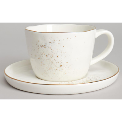 Чайный набор "GOLD" на 2 пер. 4 пр. 200 мл BRONCO 263-1359-2