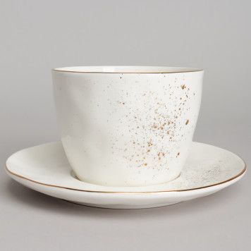 Чайная пара "GOLD" 350 мл BRONCO 263-1360-4