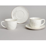 Чайный набор "GOLD" на 2 пер. 4 пр. 350 мл BRONCO 263-1361