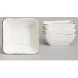 Набор розеток "GOLD" 4 шт. 10*4 см 150 мл BRONCO 263-1362