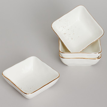 Набор розеток "GOLD" 4 шт. 10*4 см 150 мл BRONCO 263-1362-2