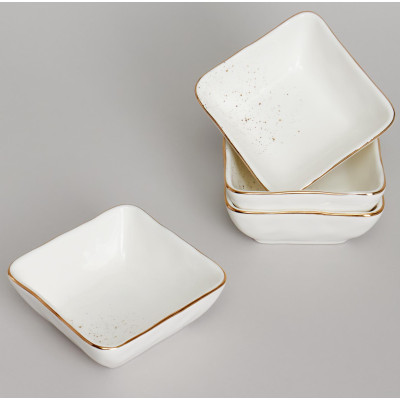 Набор розеток "GOLD" 4 шт. 10*4 см 150 мл BRONCO 263-1362-2