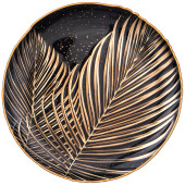 Блюдо "BOHEMIA" black 33см мал.уп.=6шт. BRONCO 336-106