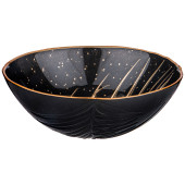 Салатник "BOHEMIA" black 16см мал.уп.=6шт. BRONCO 336-107