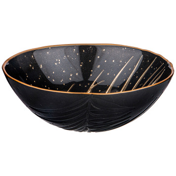 Салатник "BOHEMIA" black 16см мал.уп.=6шт. BRONCO 336-107