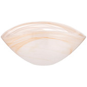 Блюдо "MURANO" amber, 28см BRONCO 336-175