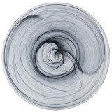 Тарелка десертная "MURANO" black, 21см мал.уп.=6шт. BRONCO 336-182