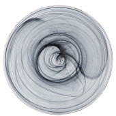 Тарелка десертная "MURANO" black, 21см мал.уп.=6шт. BRONCO 336-182