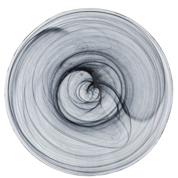 Тарелка десертная "MURANO" black, 21см мал.уп.=6шт. BRONCO 336-182