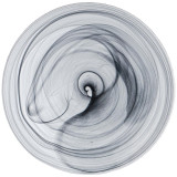 Тарелка обеденная "MURANO" black, 25см мал.уп.=6шт. BRONCO 336-185